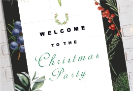 xmas poster